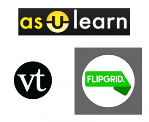 asulearn, voice thread and flip grid