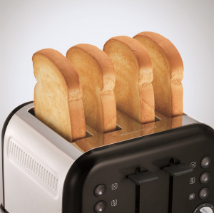Toaster Turns Bread to Toast